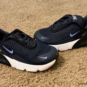 Nike Kids Navy and White Sneakers